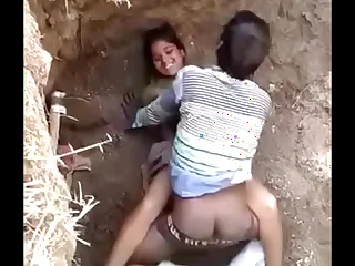 Indian outdoor sex caught up the thing